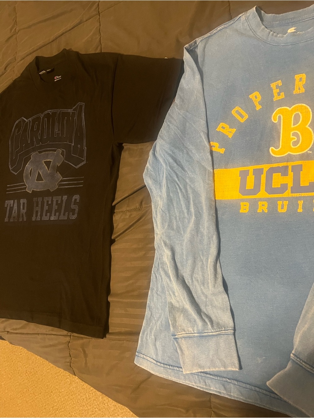 Athletic T Shirt Bundle Lot Sz M (UNC & UCLA)